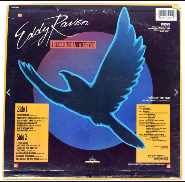 Eddy Raven : I Could Use Another You (LP)