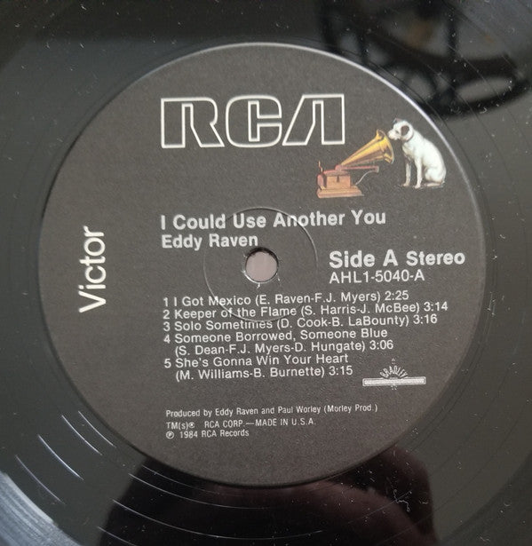 Eddy Raven : I Could Use Another You (LP)