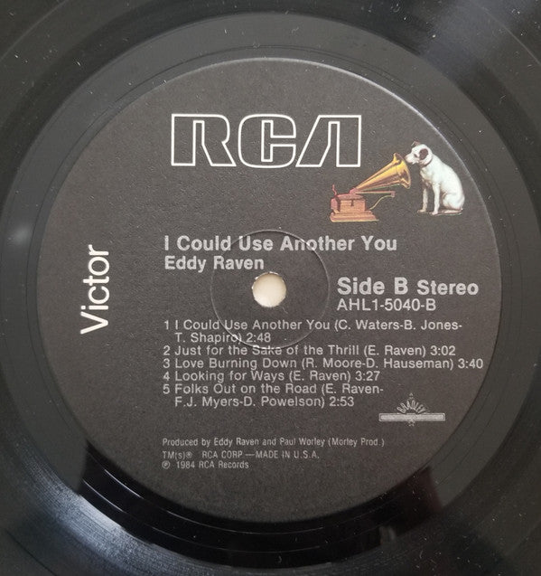 Eddy Raven : I Could Use Another You (LP)