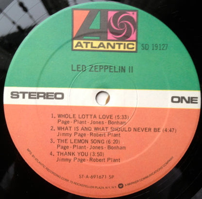 Led Zeppelin : Led Zeppelin II (LP, Album, RE, Spe)