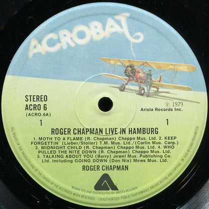 Roger Chapman And The Shortlist : Live In Hamburg (LP)