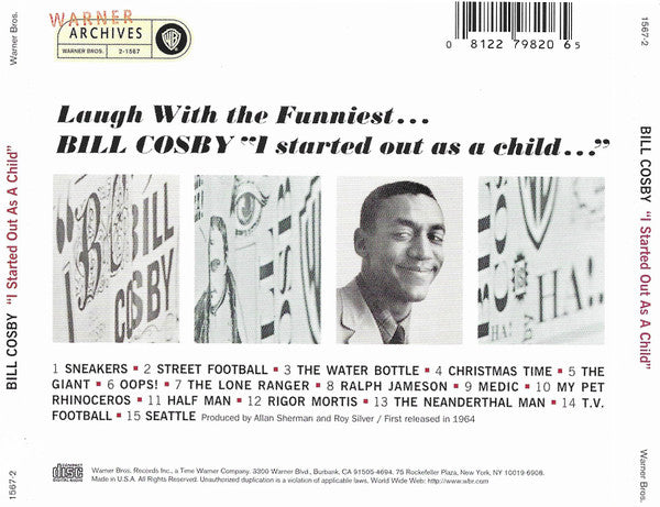 Bill Cosby : I Started Out As A Child (CD, Album, RE)