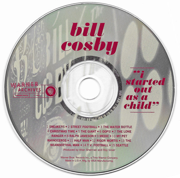 Bill Cosby : I Started Out As A Child (CD, Album, RE)