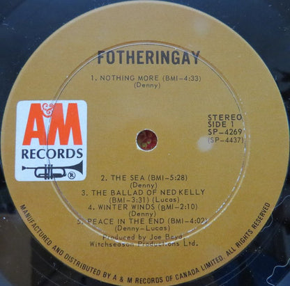 Fotheringay : Fotheringay (LP, Gat)
