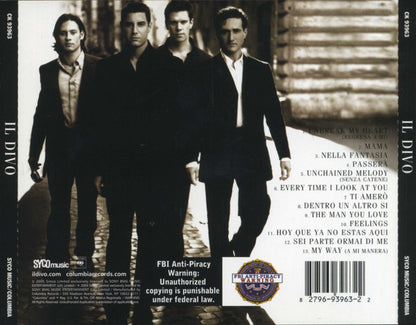 Il Divo : Il Divo (CD, Album)