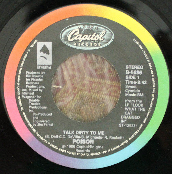 Buy Poison : Talk Dirty To Me (7