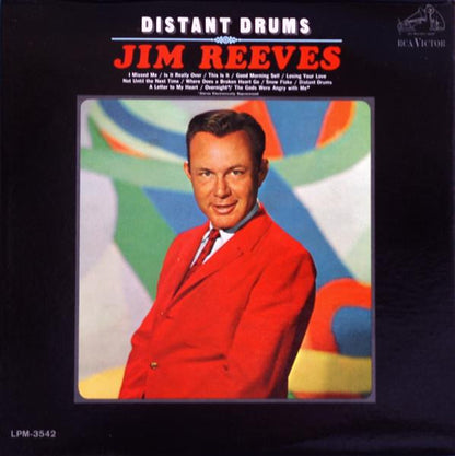 Jim Reeves : Distant Drums (LP, Album, Mono, Roc)