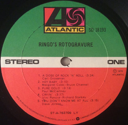 Ringo Starr : Ringo's Rotogravure (LP, Album, LY-)