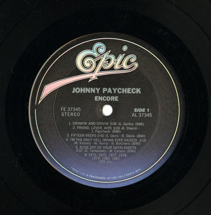 Johnny Paycheck : Encore (LP, Comp)