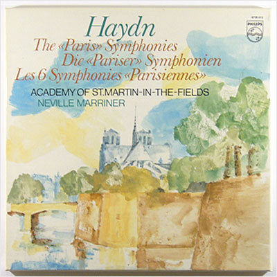 Joseph Haydn - The Academy Of St. Martin-in-the-Fields, Sir Neville Marriner : The «Paris» Symphonies, Die «Pariser» Symphonien, Les 6 Symphonie «Parisiennes» (HOB I:82-87) (3xLP, Album + Box)