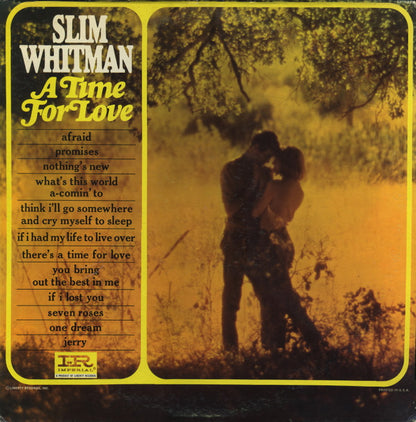 Slim Whitman : A Time For Love (LP, Album, Mono)