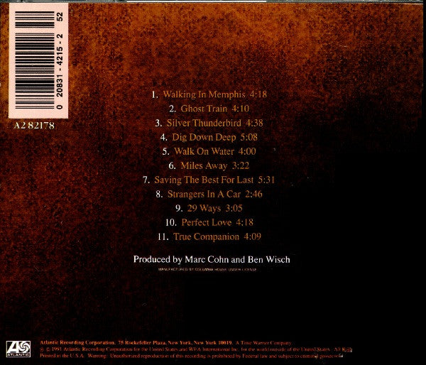 Marc Cohn : Marc Cohn (CD, Album, Club)