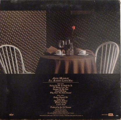 Anne Murray : I'll Always Love You (LP, Album, Club, RE)