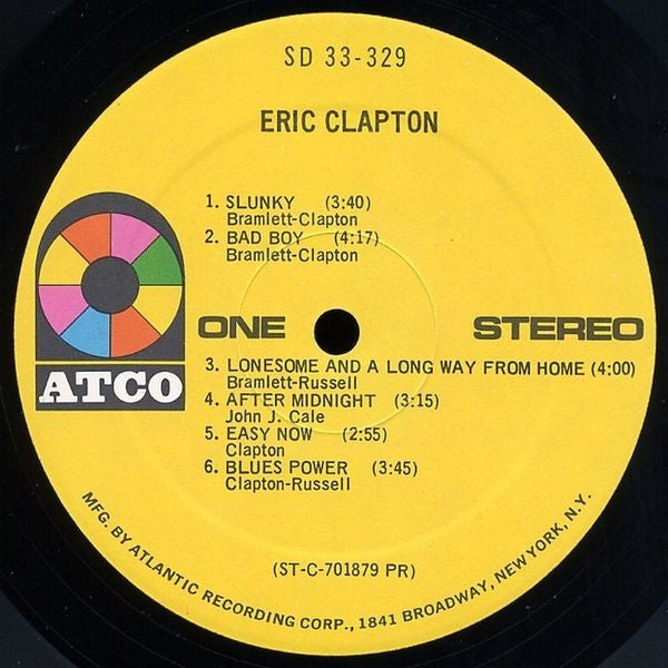 Buy Eric Clapton : Eric Clapton (LP, Album, PR ) Online for a