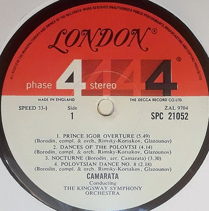 Alexander Borodin, Tutti Camarata, The Kingsway Symphony Orchestra : The Magic Of Borodin (LP)