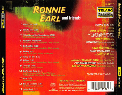 Ronnie Earl : Ronnie Earl And Friends (CD, Album)