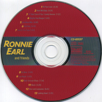 Ronnie Earl : Ronnie Earl And Friends (CD, Album)