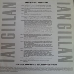 Ian Gillan : Naked Thunder (12", Promo, Smplr, Cle)