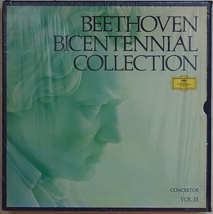 Ludwig van Beethoven - Ferdinand Leitner, Herbert Von Karajan, Berliner Philharmoniker, Wilhelm Kempff, Christian Ferras : Concertos (5xLP, Aut + Box, Comp)