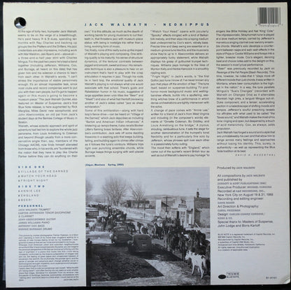 Jack Walrath : Neohippus (LP, Album)