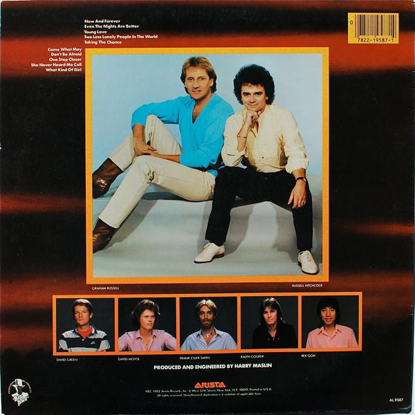 Air Supply : Now And Forever (LP, Album, Mon)