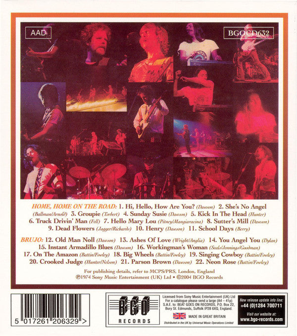 New Riders Of The Purple Sage : Home, Home On The Road / Brujo (CD, Album, Comp, RE, RM)