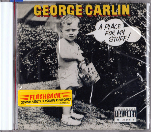 George Carlin : A Place For My Stuff! (CD, Album, RE, RP)