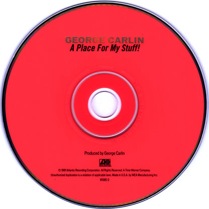 George Carlin : A Place For My Stuff! (CD, Album, RE, RP)