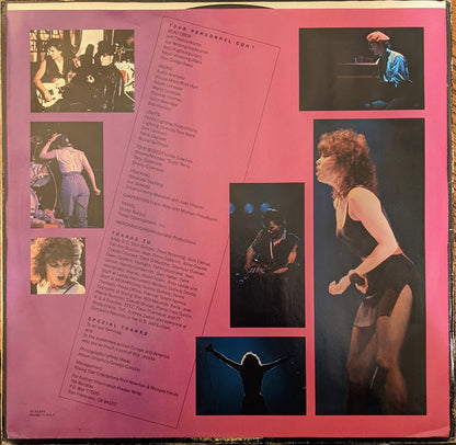 Pat Benatar : Live From Earth (LP, Album, PRC)