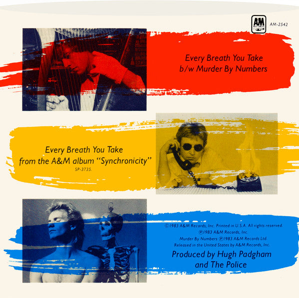 The Police : Every Breath You Take (7", Single, Styrene, W -)