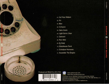 Sparta : Wiretap Scars (CD, Album)