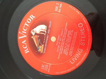 Richard Rodgers / Robert Russell Bennett / RCA Victor Symphony Orchestra : Victory At Sea Volume 1 (LP, Album, Ind)