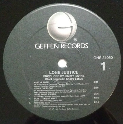 Lone Justice : Lone Justice (LP, Album, All)