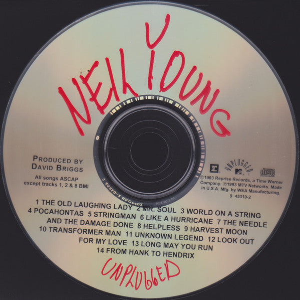 Neil Young : Unplugged (CD, Album, SRC)