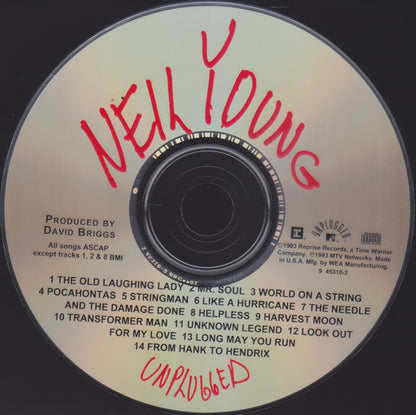 Neil Young : Unplugged (CD, Album, SRC)