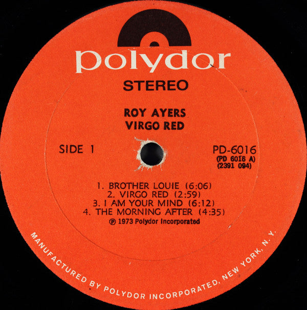 Roy Ayers Ubiquity - Virgo Red (LP, Album, M/Print, All) (Very Good (VG)) Roy Ayers Ubiquity - Virgo Red (LP, Album, M/Print, All) (Very Good (VG))