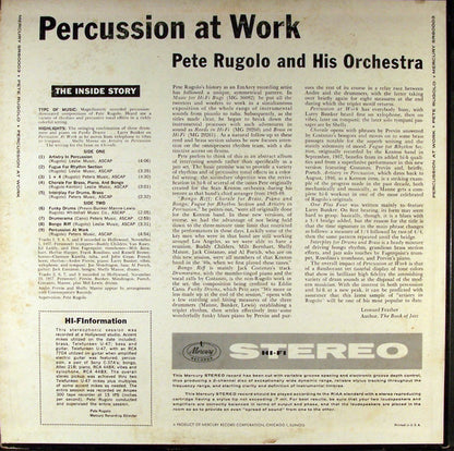 Pete Rugolo : Percussion At Work (LP, Album)