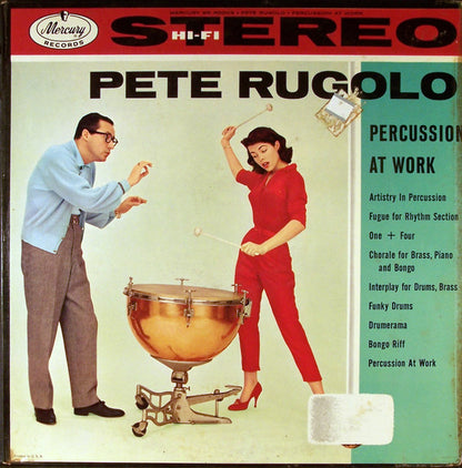 Pete Rugolo : Percussion At Work (LP, Album)