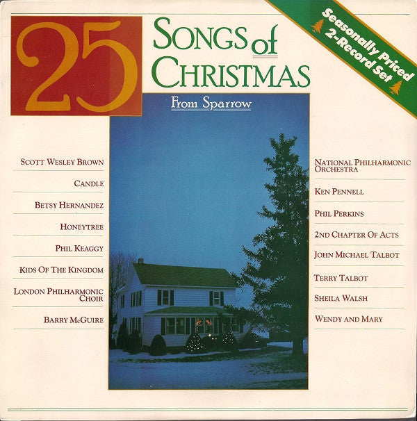 Various : 25 Songs Of Christmas From Sparrow (2xLP)