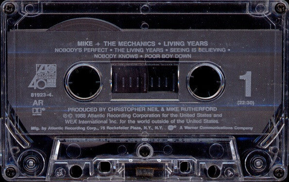 M1ke + The Mechan1c5* : Living Years (Cass, Album, AR)