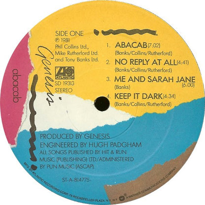 Genesis : Abacab (LP, Album, C/R)