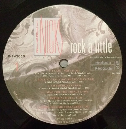 Stevie Nicks : Rock A Little (LP, Album, Club, RCA)