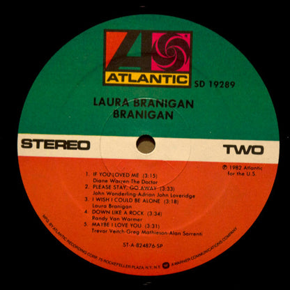 Laura Branigan : Branigan (LP, Album, SP )