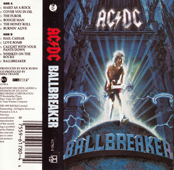Buy AC/DC : Ballbreaker (Cass, Album) Online for a great price – The ...