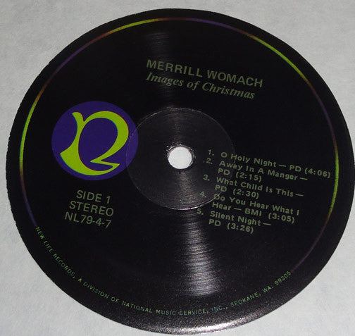 Merrill Womach : Images Of Christmas (LP)