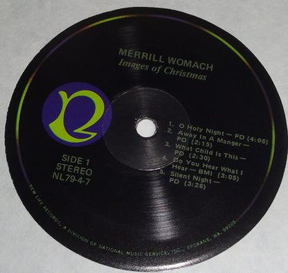 Merrill Womach : Images Of Christmas (LP)