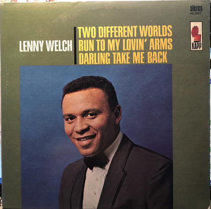 Lenny Welch : Two Different Worlds (LP, Album)