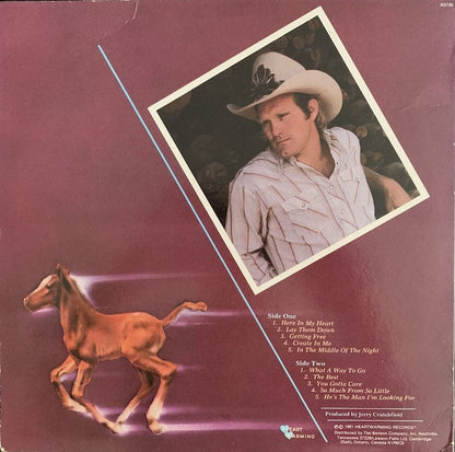 Terry Bradshaw (2) : Here In My Heart (LP, Album)