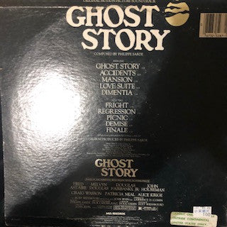 Philippe Sarde : Ghost Story - Original Motion Picture Soundtrack (LP, Album)