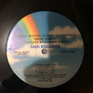 Philippe Sarde : Ghost Story - Original Motion Picture Soundtrack (LP, Album)
